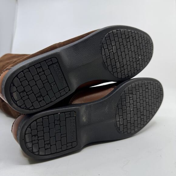 FRATELLI ROSSETTI Chocolate Brown Suede Knee-High Riding Boots - Picture 11 of 13